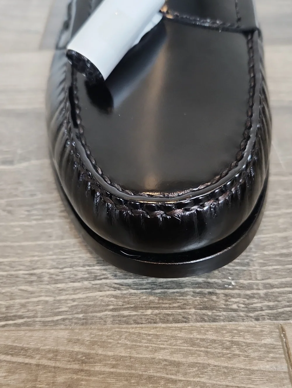 NWOB Cole Haan Men's Pinch Tassel Black Leather Loafers Size 9